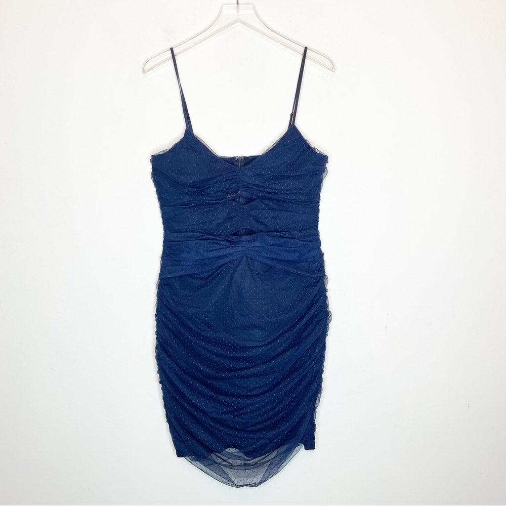 Lulus Ruched Peep Hole Dress. Size XL